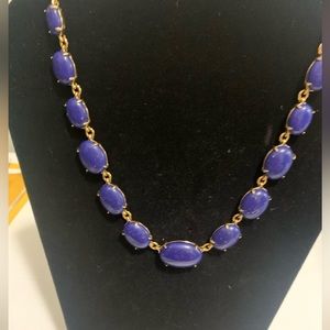 J.Crew cobolt blue necklace